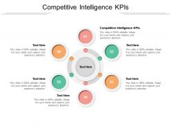Competitive intelligence kpis ppt powerpoint presentation styles templates cpb