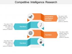 Competitive intelligence research ppt powerpoint presentation summary slides cpb