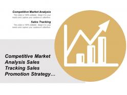 Competitive market analysis sales tracking sales promotion strategy