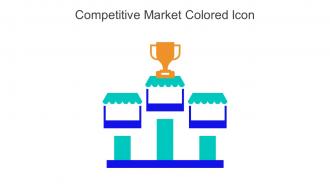 Competitive Market Colored Icon In Powerpoint Pptx Png And Editable Eps Format