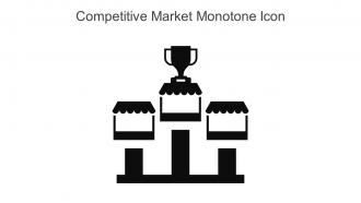 Competitive Market Monotone Icon In Powerpoint Pptx Png And Editable Eps Format