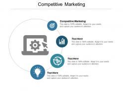 Competitive marketing ppt powerpoint presentation gallery inspiration cpb