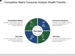 Competitive Matrix Consumer Analysis Wealth Transfer Legacy Planning