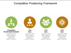 Competitive positioning framework ppt powerpoint presentation gallery styles cpb