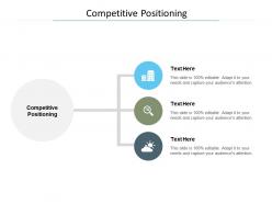 Competitive positioning ppt powerpoint presentation visual aids cpb