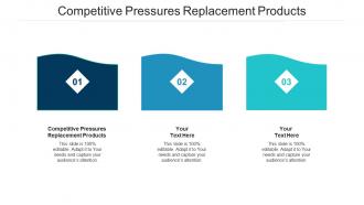 Competitive pressures replacement products ppt powerpoint presentation sample cpb