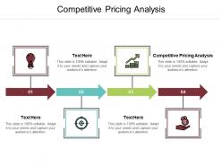 Competitive pricing analysis ppt powerpoint presentation file examples cpb