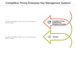 Competitive pricing enterprise key management systems ppt powerpoint presentation portfolio icon cpb