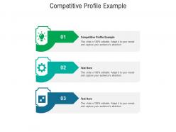 Competitive profile example ppt powerpoint presentation gallery picture cpb