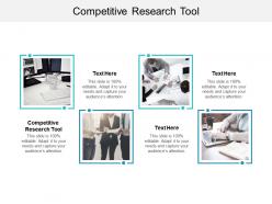 Competitive research tool ppt powerpoint presentation gallery backgrounds cpb