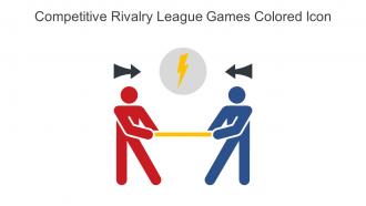 Competitive Rivalry League Games Colored Icon In Powerpoint Pptx Png And Editable Eps Format