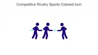 Competitive Rivalry Sports Colored Icon In Powerpoint Pptx Png And Editable Eps Format