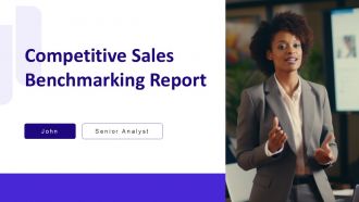 Competitive Sales Benchmarking Report PPT Outline AT