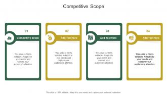 Competitive Scope In Powerpoint And Google Slides Cpb