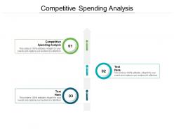 Competitive spending analysis ppt powerpoint presentation pictures model cpb