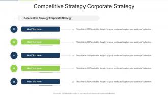 Competitive Strategy Corporate Strategy In Powerpoint And Google Slides Cpb