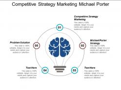 Competitive strategy marketing michael porter strategy problem solution cpb