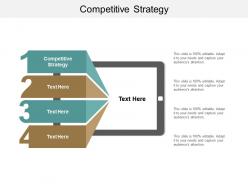 Competitive strategy ppt powerpoint presentation file portrait cpb