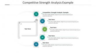 Competitive strength analysis example ppt powerpoint presentation infographic cpb