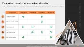 Competitive Value Analysis Powerpoint Ppt Template Bundles Aesthatic Graphical