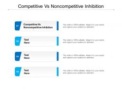 Competitive vs noncompetitive inhibition ppt powerpoint presentation icon pictures cpb