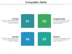 Competitor alerts ppt powerpoint presentation pictures information cpb