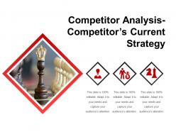 Competitor analysis competitors current strategy ppt examples