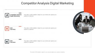 Competitor Analysis Digital Marketing In Powerpoint And Google Slides Cpb