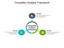 Competitor analysis framework ppt powerpoint presentation outline picture cpb