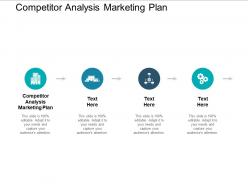 Competitor analysis marketing plan ppt powerpoint presentation layouts show cpb