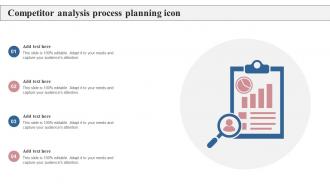 Competitor Analysis Process Planning Icon