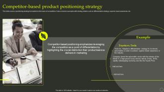 Competitor Based Product Positioning Strategy Effective Positioning Strategy Product