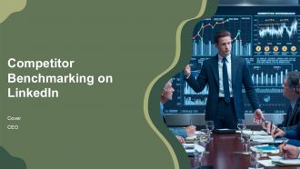 Competitor Benchmarking On Linkedin PPT PowerPoint AT