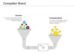Competitor brand ppt powerpoint presentation styles background image cpb