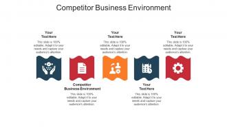Competitor business environment ppt powerpoint presentation file mockup cpb