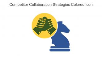 Competitor Collaboration Strategies Colored Icon in powerpoint pptx png and editable eps format