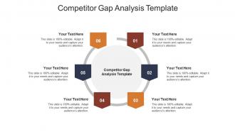 Competitor gap analysis template ppt powerpoint presentation styles templates cpb