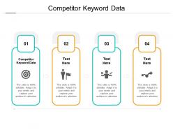 Competitor keyword data ppt powerpoint presentation inspiration layout cpb