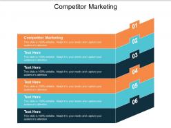 Competitor marketing ppt powerpoint presentation infographic template example file cpb