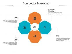 Competitor marketing ppt powerpoint presentation slides clipart cpb