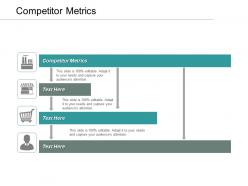 Competitor metrics ppt powerpoint presentation infographic template visual aids cpb