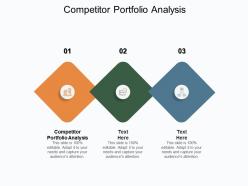 Competitor portfolio analysis ppt powerpoint presentation inspiration example file cpb