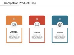 Competitor product price ppt powerpoint presentation pictures slide portrait cpb