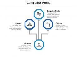 Competitor profile ppt powerpoint presentation professional icon cpb