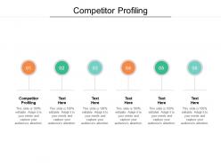 Competitor profiling ppt powerpoint presentation infographic template icons cpb