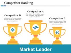 Competitor ranking ppt file layout