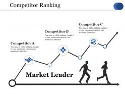 Competitor ranking ppt outline graphics