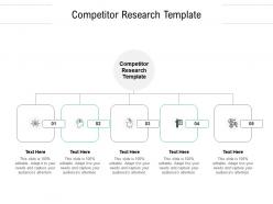Competitor research template ppt powerpoint presentation model designs download cpb