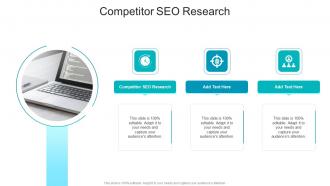Competitor SEO Research In Powerpoint And Google Slides Cpb
