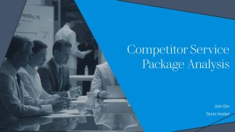 Competitor Service Package Analysis PPT Summary AT